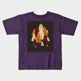 monster in the woods. Kids T-Shirt